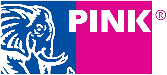 Pink logotype